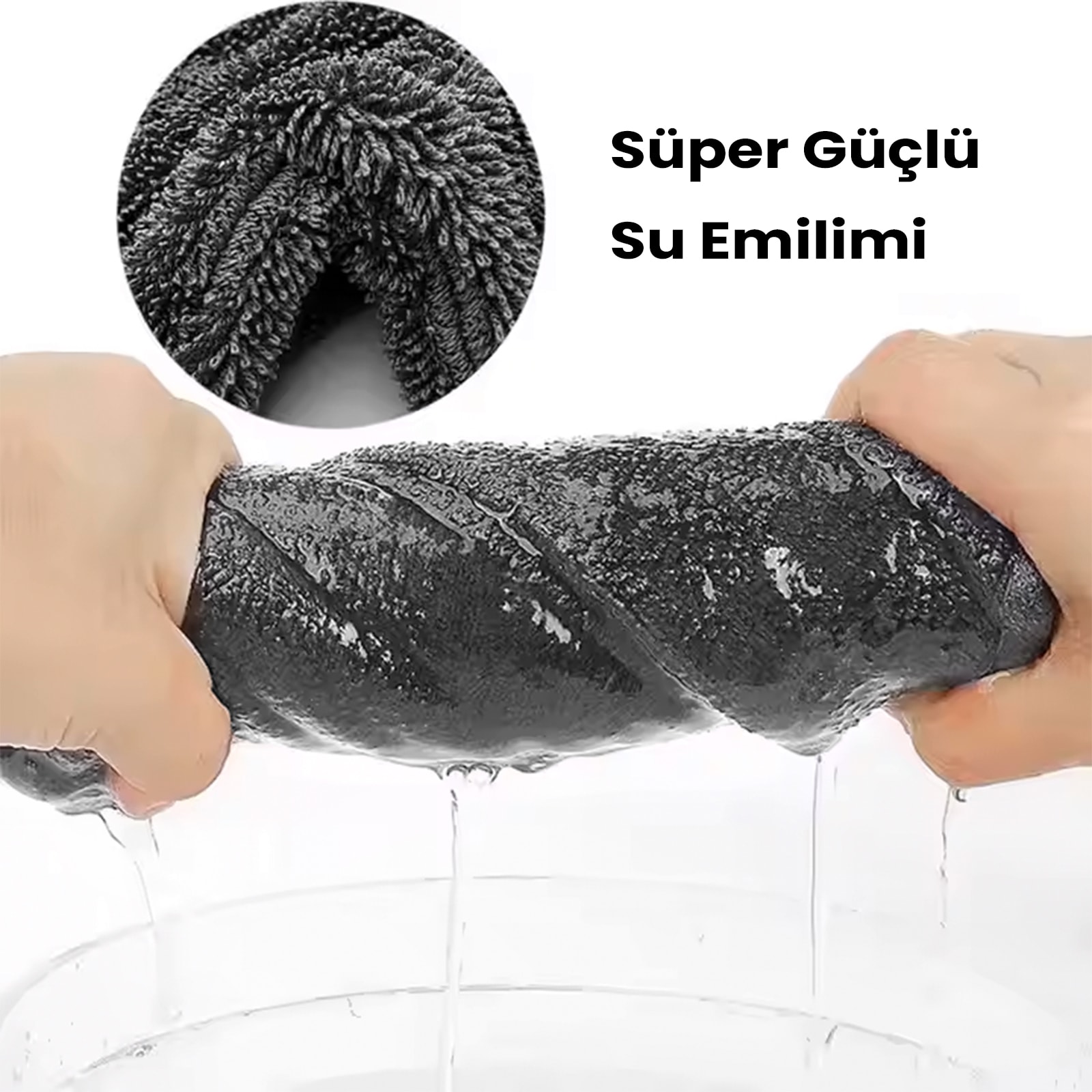 Schön Weiter Mikrofiber Bez 50×80 – Çift Taraflı Kurulama Havlusu